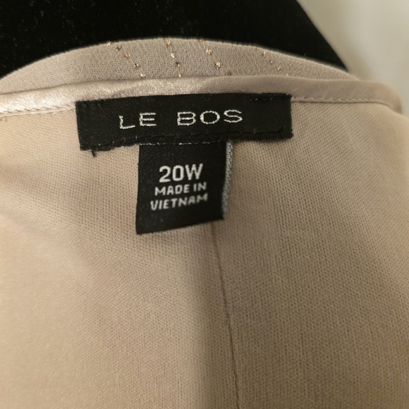 Elegant Beaded Jacket Dress Suit Evening Formal Occasion Womens Size 20W - Picture 11 of 11